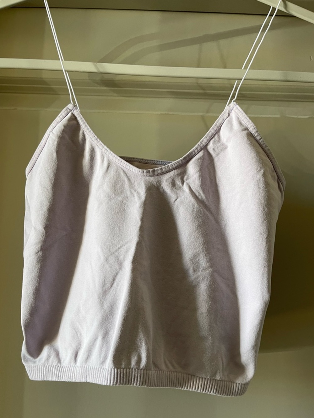 Free People Light Lavender Spaghetti Strap Cami